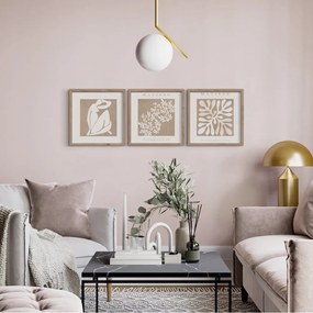 Картини в комплект 3 бр. 30x30 cm Matisse – Styler