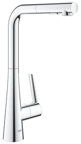 Кухненски кран Grohe Zedra-Glossy Silver