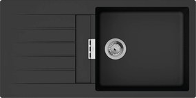 Hansgrohe S520-F480 Композитна мивка за вграждане върху плот