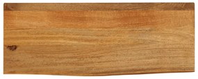 370563 vidaXL Плот за маса, жив ръб, 90x20x3,8 см, масивно дърво манго