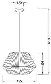 Полилей Isondi-Диаметър 49.5 См.