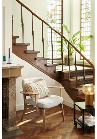 Маса за сервиране на колелца от масивен дъб 40x40 cm Norm – Hübsch