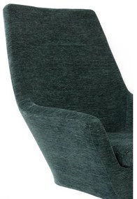 Тъмнозелено кресло Bruno - White Label