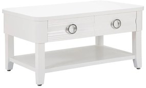 Масичка за кафе от бяла ела 60x90 cm Shine - Mauro Ferretti