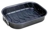 Алуминиева тава за печене с решетка 40х30х7.5см CN-(0193706) - Horecano