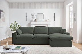 Зелен ъглов диван Belair – Bobochic Paris