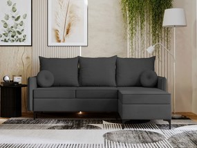 Ъглов диван Leon L-Gkri Skouro-Right