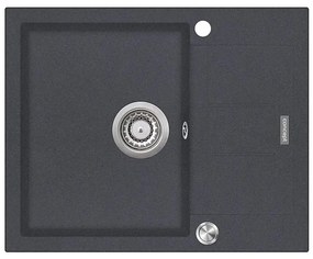 Concept DG05C45DG - кухненска мивка CUBIS 50x62 см, гранит, тъмносив