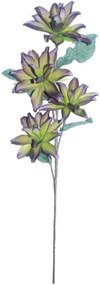 Декоративно цвете Crocus 89 жълто - лилаво  (6 τεμάχια)