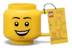 Жълта керамична бебешка чаша 530 ml Head - LEGO®