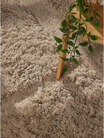 Бежов ръчно изработен кръгъл килим ø 160 cm Lambeth Jasper – Ted Baker