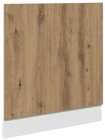 856135 vidaXL Панел за съдомиялна машина Artisan Oak 60x1,5x67 cm