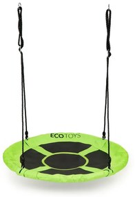Градинска люлка "Щъркелово гнездо" 110 cm ECOTOYS зелена