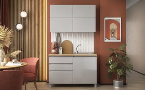 Кухня с включен термоплот Стиви