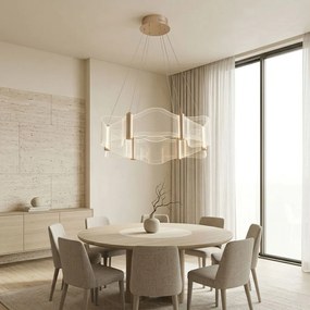 ВИСЯЩА ТАВАННА ЛАМПА G151-CP GOLD