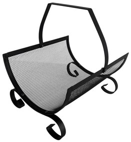 Метална стойка за дърво с дръжка 38 x 33 x 38 см