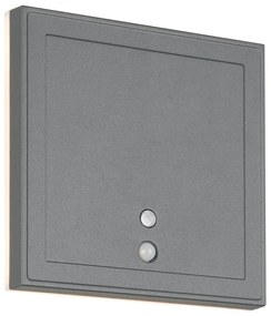 LED стенно външно осветително тяло (височина 14 cm) Fortaleza – Reality