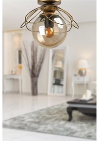 Таванна лампа в златист цвят Alaca - Squid Lighting