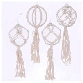 Комплект от 4 висящи коледни декорации Nara - Boltze