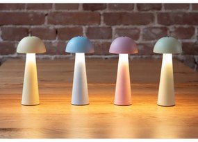 Светлосиня LED настолна лампа (височина 16,5 cm) Mini LED Dome – Leitmotiv