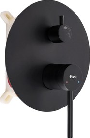 Душ система за вграждане Rea Foss Clif Black  + BOX