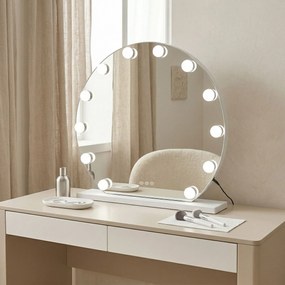 Огледало LED HOLLYWOOD White 50 cm