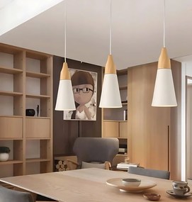 Лампа SCANDI B White APP058-1CP