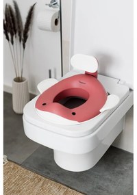 Тъмнорозова детска седалка за тоалетна Dusty pink – Kindsgut