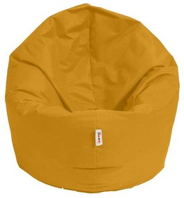 Жълт чувал за сядане Iyzi - Floriane Garden