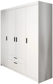 Гардероб Elena 4-door 4D-White