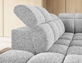 Ъглов диван Chicago-Бял-Ляв