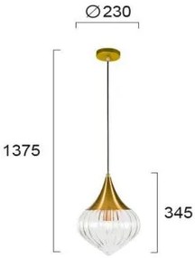 Плафон Viokef Lucida-Xruso