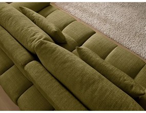 Зелен шенилов диван 264 cm Ivane – Bobochic Paris