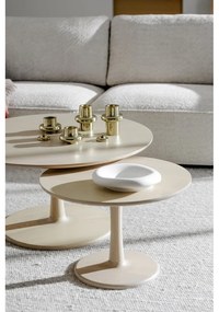 Кръгла масичка за кафе от декор от дъб в естествен цвят 60x60 cm Hobart – Rowico