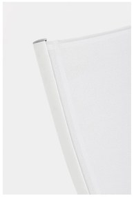 Бял градински шезлонг метален Taylor – Bizzotto