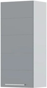 Висящ шкаф Hudson V9-40-1K-White - Gray