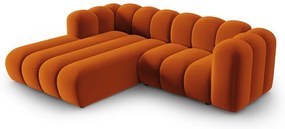 Оранжев ъглов диван (ляв ъгъл) Lupine – Micadoni Home