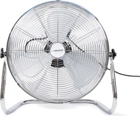 Вентилатор за под Esperanza EHF006 Cyclone, 110W, 45 см, 3 скорости, 116м3/мин, Алуминиеви перки, Сребрист/хром