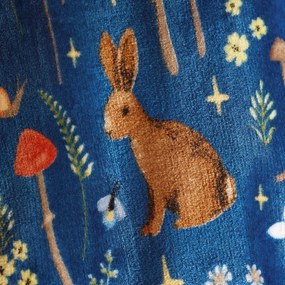 Синьо одеяло от микроплюш 130x170 cm Enchanted Twilight Animals – Catherine Lansfield