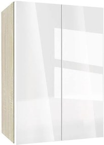 Горен шкаф МДФ Глосмакс 50 (50см) Сонома