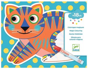 Djeco - Комплект Оцвети картини с вода Animalo-ma DJ09068