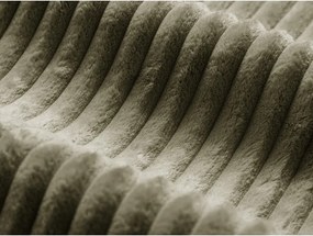 Зелено двойно легло 160x200 cm тапицирано с място за съхранение с включена подматрачна рамка Martina – Micadoni