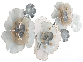 Метална декорация за стена , 119 x 60 cm Flowery - Mauro Ferretti