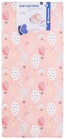 KIKKA BOO Матрак FANTASIA PLUS 60/120/8 см CLOUDS PEACH