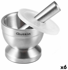 Мелничка Quttin Неръждаема стомана Не се плъзга Стомана 9,8 x 8,2 cm (6 броя)