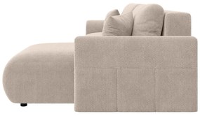 Бежов разтегателен ъглов диван (променлив) Lorine – Ropez