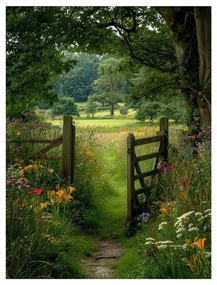 Картина 60x80 cm Garden Gate – Styler