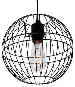 Модерна висяща лампа черна 3-светлина - Sphaera