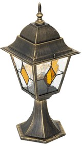 Винтидж външна лампа антично злато 45 см - Антигуа