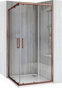 Душ кабина Rea Punto 90x90 Brush Copper